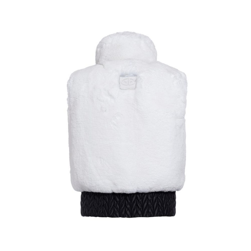 White Goldbergh SOPHIA bodywarmer Ski Jacket | 10945-XDYR