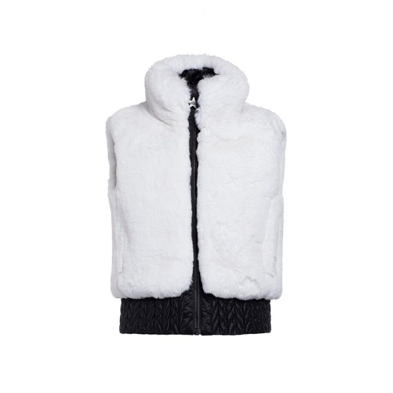 White Goldbergh SOPHIA bodywarmer Ski Jacket | 10945-XDYR