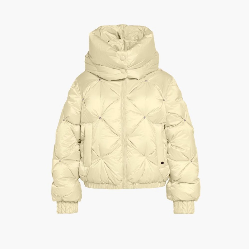 Yellow Goldbergh GLARE Ski Jacket | 76859-JIAX