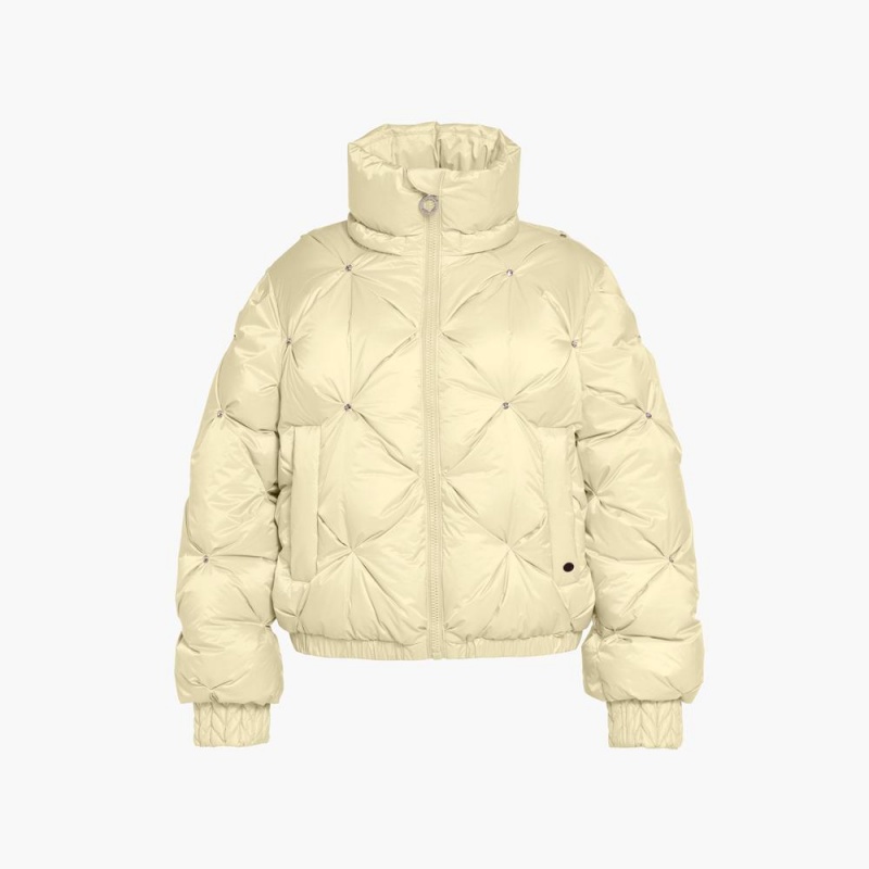 Yellow Goldbergh GLARE Ski Jacket | 76859-JIAX